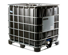 IBC container zwarte blaas