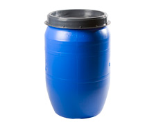 Kunststof schroefdekselvat